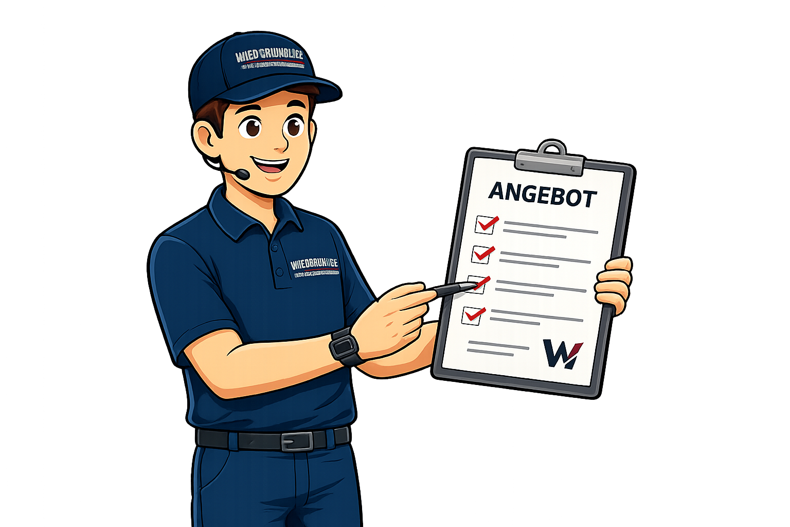 Transparentes Angebot für die Entrümpelung